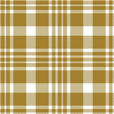Fire Nataneyu Gold Tartan patterns fabric texture. Modern Fire White Seamless Tartan
