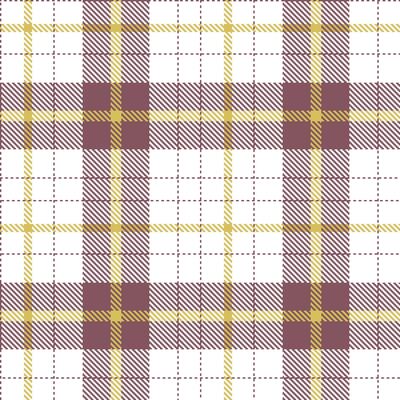 Plaid pattern seamless. Neon Renaissance Rose and Rich White Tartan Textile Design.