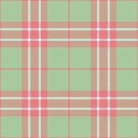 Iridescent Apple Valley Tartan patterns fabric texture. Modern Rustic Geddy Green Seamless Tartan vector