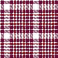 Mellow White Tartan patterns fabric texture. Modern Pastel Her Fierceness Seamless Tartan vector