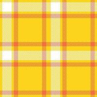Highland Tanzanian Gold Tartan patterns fabric texture. Modern Metallic Carrot Seamless Tartan vector