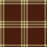 Rich Fiddlehead Fern Tartan patterns fabric texture. Modern Vintage Chocolate Rush Seamless Tartan vector