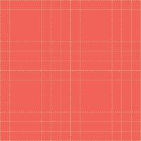 Rich Fiddlehead Fern Tartan patterns fabric texture. Modern Dusty Hot Coral Seamless Tartan vector