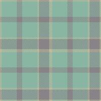 Classic Trinity Islands and Vivid Source Green Seamless Tartan Textile Design vector
