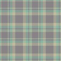 Modern Seamless Tartan featuring Iridescent Source Green and Mellow Trinity Islands Textile Design vector