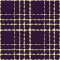 Plaid pattern seamless. Dusty Glowlight and Autumn Cultist Robe Tartan Textile Design. vector