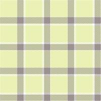 Plaid pattern seamless. Rustic White and Vibrant Porcelain Earth Tartan Textile Design. vector
