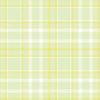 Modern Rustic Fresh Lemonade and Smoky Envious Pastel Seamless Tartan Textile Design vector