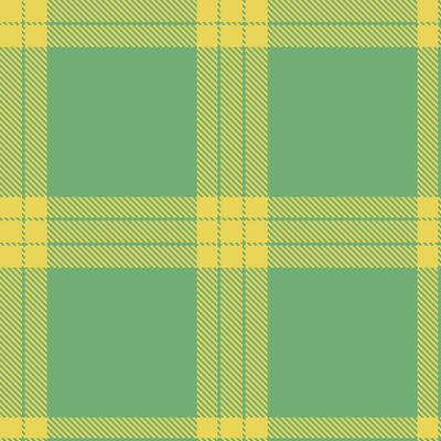 Neon Gamboge Yellow Tartan patterns fabric texture. Modern Bright Dusty Green Seamless Tartan