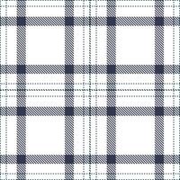 Plaid pattern seamless. Bright White and Rustic Crab Nebula Tartan Textile Design. vector