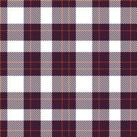 Modern Rich Juice Violet and Soft Cattail Red Seamless Tartan Textile Design vector