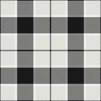 Modern Seamless Tartan featuring Classic Twilight Zone and Mellow Rosemary White Textile Design vector