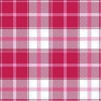 Warm Himalayan Balsam Tartan patterns fabric texture. Modern Rich Evil Forces Seamless Tartan vector