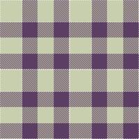 Sandy White Tartan patterns fabric texture. Modern Iridescent Bamboo White Seamless Tartan vector