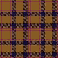 Modern Soft Grizzly and Rustic Cardinal Pink Seamless Tartan Textile Design vector