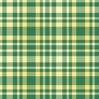 Vibrant Amazon Seamless Tartan with Mellow Glowlight accents Textile Design vector