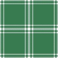 Modern Vintage White and Dusky Amazon Seamless Tartan Textile Design vector