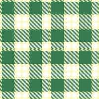 Pastel Glowlight and Muted White Seamless Tartan Textile Design vector
