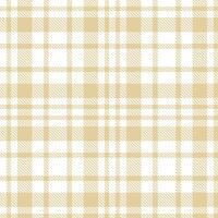 Modern Deep White and Rustic Prairie Land Seamless Tartan Textile Design vector