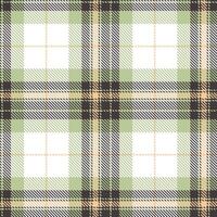Iridescent Black Truffle and Neon Sprout Seamless Tartan Textile Design vector