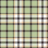 Light Black Truffle Tartan patterns fabric texture. Modern Rustic Sprout Seamless Tartan vector