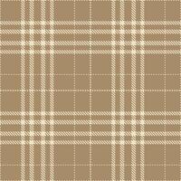 Pastel Distressed White Tartan patterns fabric texture. Modern Dusky Sierra Foothills Seamless Tartan vector