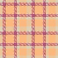 Iridescent Cloud Cream Tartan patterns fabric texture. Modern Dusky Kir Royale Rose Seamless Tartan vector