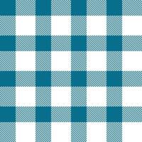 Plaid pattern seamless. Deep Seaport and Pale White Tartan Textile Design. vector