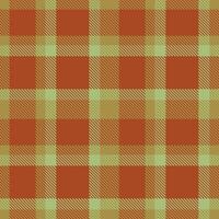 Modern Highland Epidote Olvene Ore and Bright Island Monkey Seamless Tartan Textile Design vector