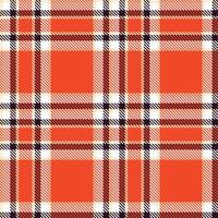 Rich Havana Cream Tartan patterns fabric texture. Modern Light White Seamless Tartan vector