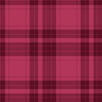 Plaid pattern seamless. Rich Cry of a Rose and Light Fig Balsamic Tartan Textile Design. vector