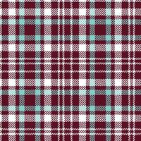Plaid pattern seamless. Autumn Fig Balsamic and Rich White Tartan Textile Design. vector