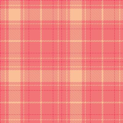 Pale Forbidden Fruit Tartan patterns fabric texture. Modern Neon Blushing Cinnamon Seamless Tartan