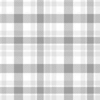 Plaid pattern seamless. Mellow White and Pastel Jupiter Tartan Textile Design. vector