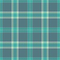 Soft Dead 99 Tartan patterns fabric texture. Modern Dusky Verdigris Seamless Tartan vector