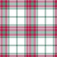 Highland White Tartan patterns fabric texture. Modern Soft Sheffield Seamless Tartan vector