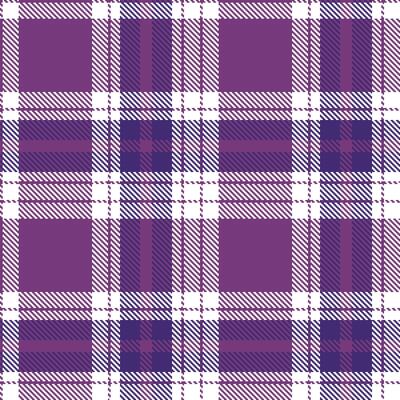 Plaid pattern seamless. Light Eminence and Fire White Tartan Textile Design.