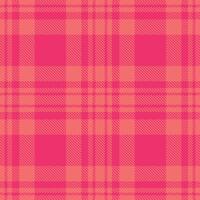 Modern Seamless Tartan featuring Highland Breeze of Chilli and Mellow Mellow Melon Textile Design vector
