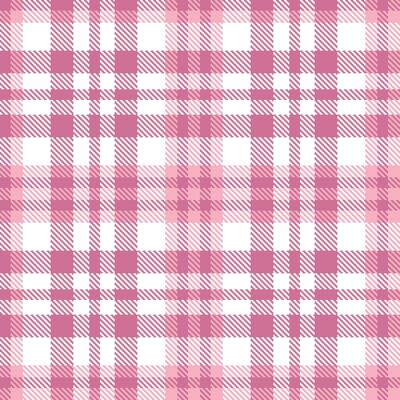 Muted Hopbush Tartan patterns fabric texture. Modern Neon White Seamless Tartan