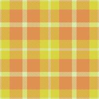 Fire Grandiflora Rose Tartan patterns fabric texture. Modern Muted Viameter Seamless Tartan vector