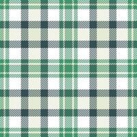 Light Illuminati Green Tartan patterns fabric texture. Modern Dusty Lime Meringue Seamless Tartan vector