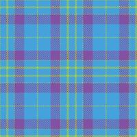 Plaid pattern seamless. Rich Lime Candy Pearl and Metallic Protoss Pylon Tartan Textile Design. vector