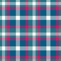 Fire Taos Turquoise Tartan patterns fabric texture. Modern Autumn White Seamless Tartan vector