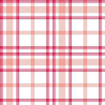 Neon White Tartan patterns fabric texture. Modern Sandy Akari Red Seamless Tartan