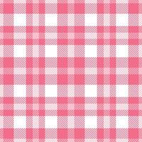 Mellow Ultra Red Seamless Tartan with Pastel Blobfish accents Textile Design vector
