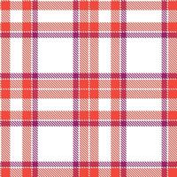 Soft White Tartan patterns fabric texture. Modern Classic Chilled Chilly Seamless Tartan vector