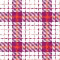 Mellow White Tartan patterns fabric texture. Modern Pale Chilled Chilly Seamless Tartan vector
