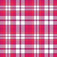 Modern Seamless Tartan featuring Metallic Romantic Vampire and Dusty Rubylicious Textile Design vector