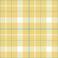 Classic Beach House Tartan patterns fabric texture. Modern Cool Shallow Water Ground Seamless Tartan vector