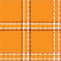 Warm Merins Fire and Rustic Smoky Charcoal Seamless Tartan Textile Design vector